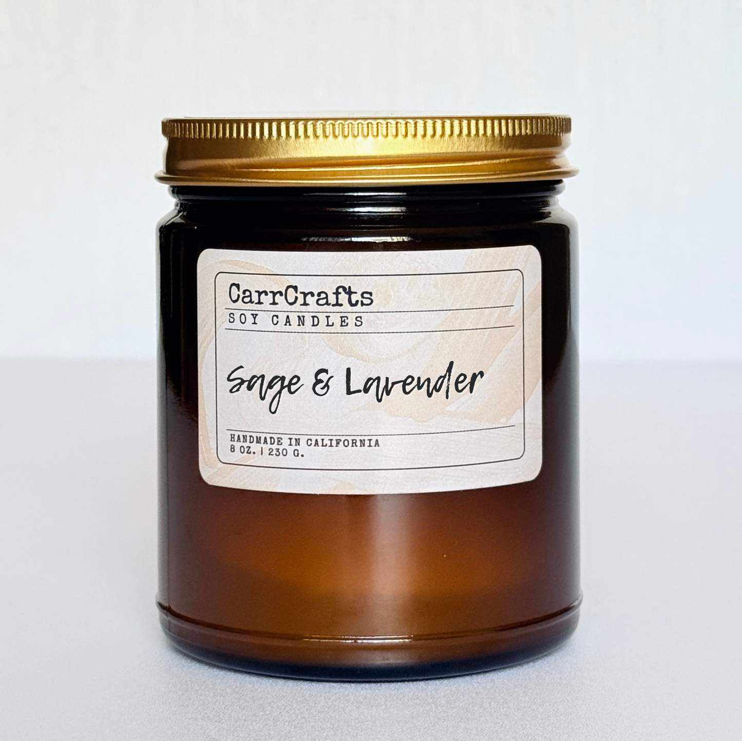 Sage & Lavender Soy Candle