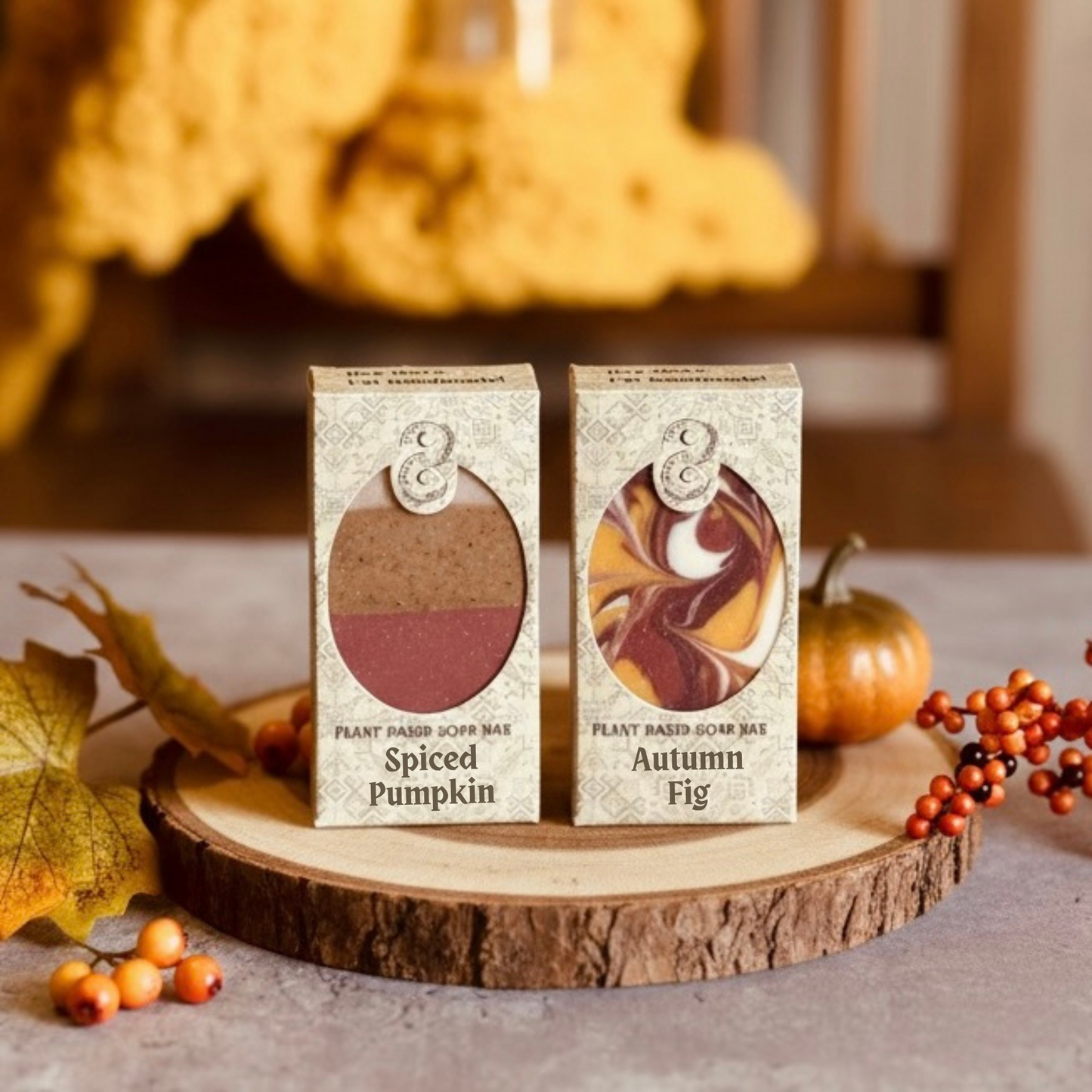 Spiced Pumpkin Plant Based Soap Bar