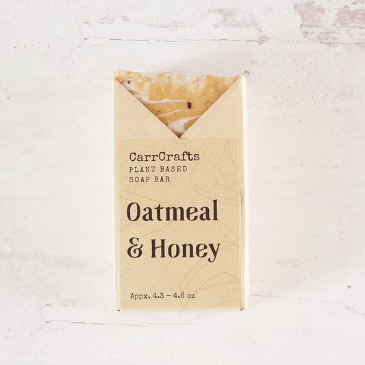 Oatmeal & Honey Plant Based Soap Bar