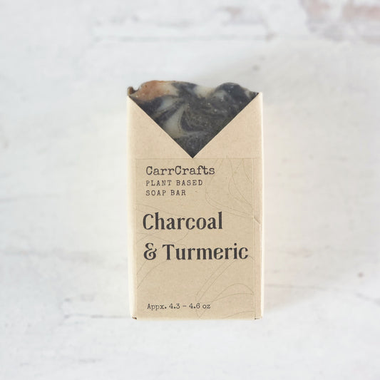 Charcoal & Turmeric Plant Based Soap Bar