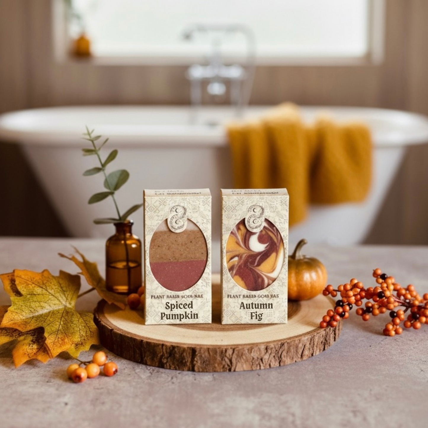 Spiced Pumpkin Plant Based Soap Bar