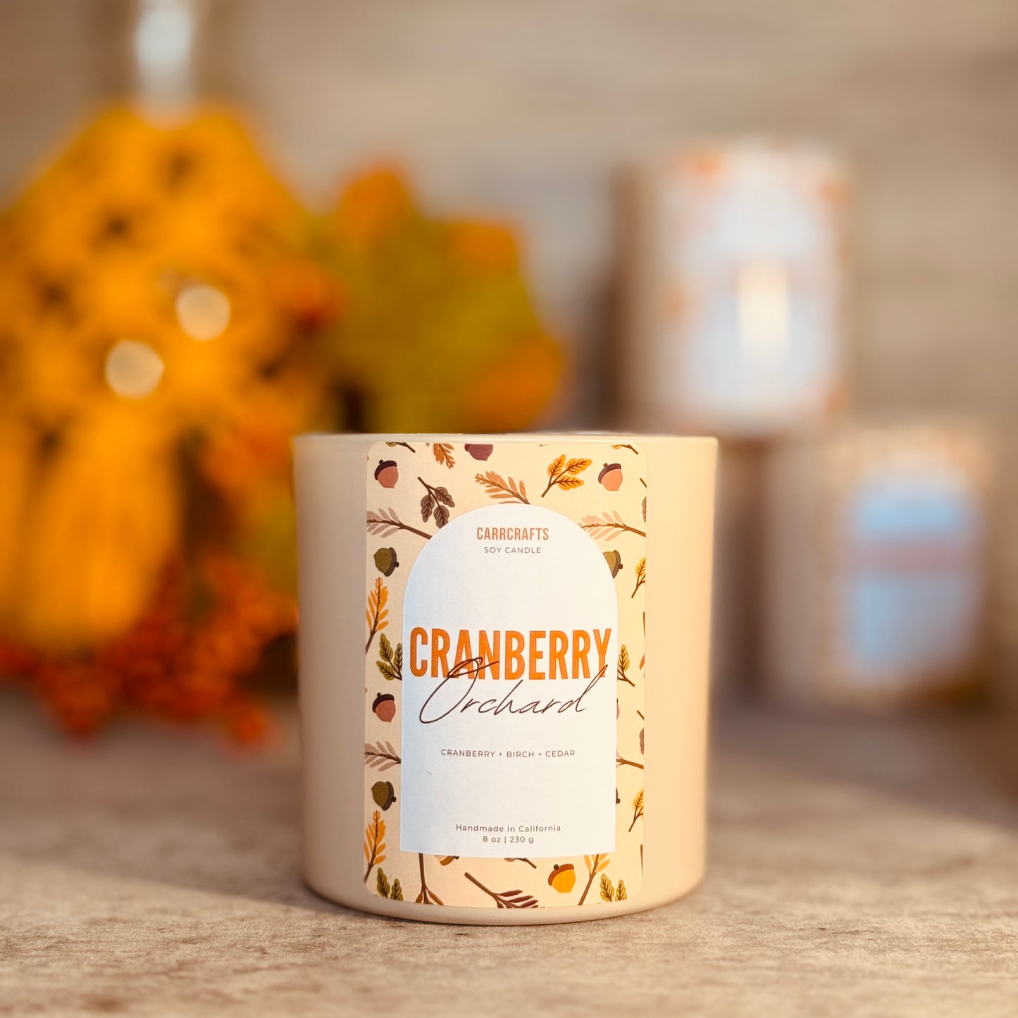 Cranberry Orchard Soy Candle
