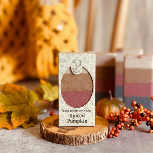 Spiced Pumpkin Plant Based Soap Bar