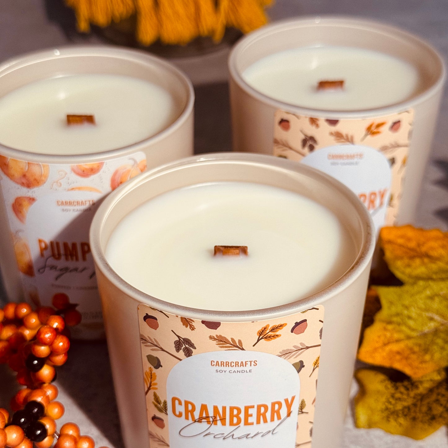 Cranberry Orchard Soy Candle