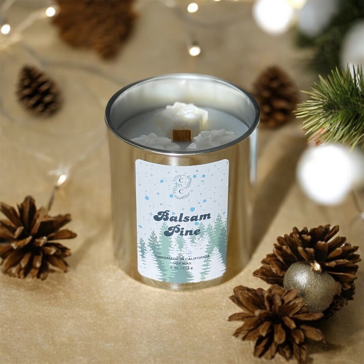 Balsam Pine Holiday Soy Candle