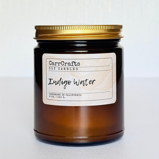 Indigo Water Soy Candle