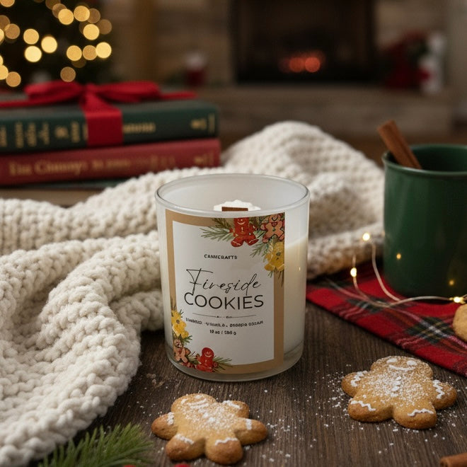 Fireside Cookies Soy Candle