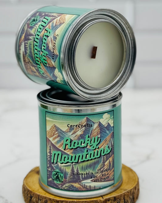 Rocky Mountains Soy Candle