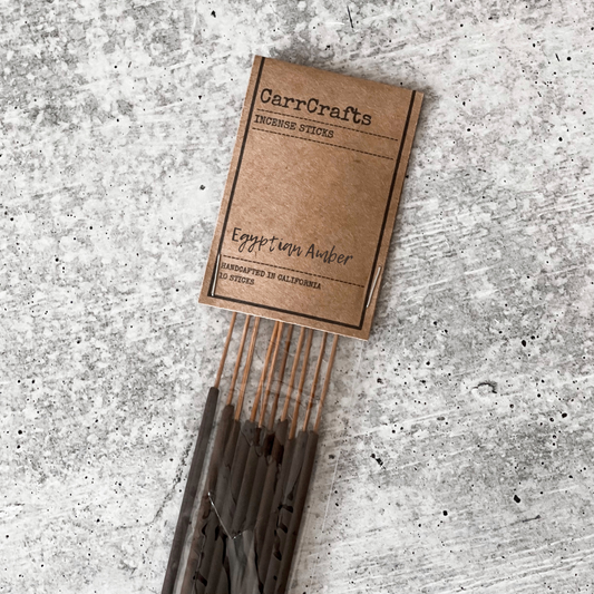 Egyptian Amber Incense Sticks