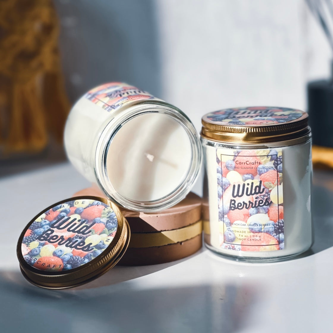 Wild Berries Soy Candle